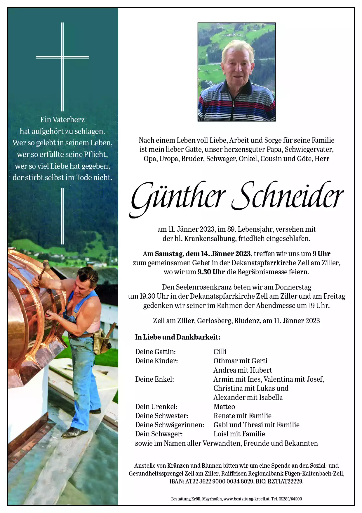 Parte von Günther Schneider